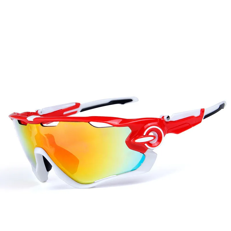 

4pcs Lenses High Quality Athletic Polarized Sport Interchangeable Lenses Bicycle Sunglasses UV400 Outdoor