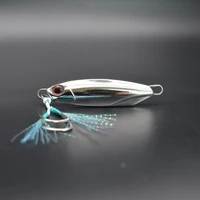 

MICLURE-MJ223-Mirror Electroplate plating Chrome Chromium plating drag metal cast jig lure slow fall jig