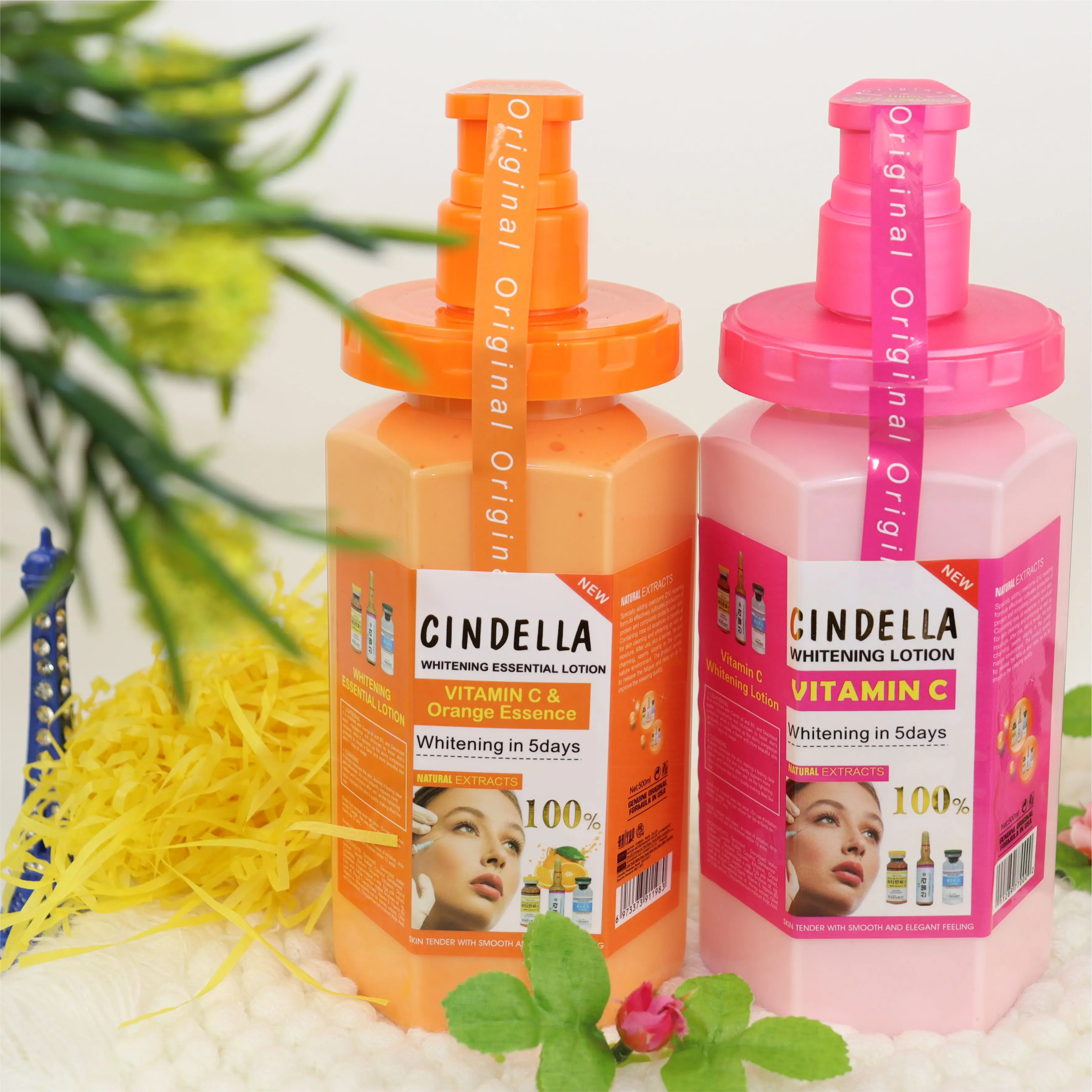 

Private Label Cindella Skin Care Whitening Lotion and Orange oil lotion Best Soothing Repair Moisturizing Body Lotion