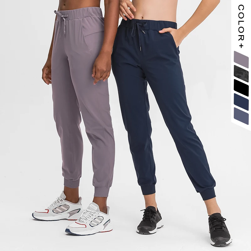 

Women Jogger Pants Drawstring Sportswear 4 Way Stretch Pants Slim Fit Track Pants Lightweight Joggers Sweatpants, Purple,camouflage,black,dark blue,light blue