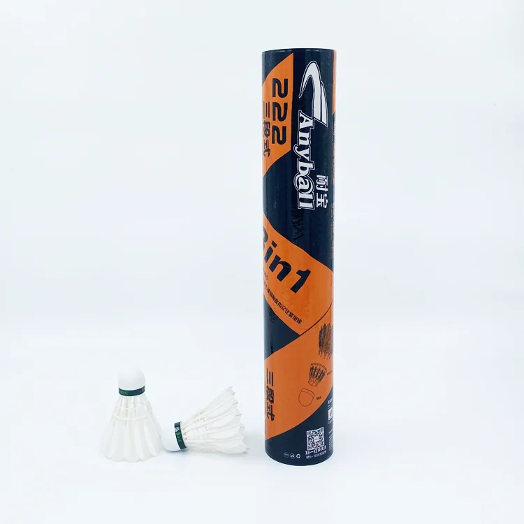 Super Cost Efficient Shuttlecocks in Durable and Stable Badminton Shuttlecocks Anyball Brand 222