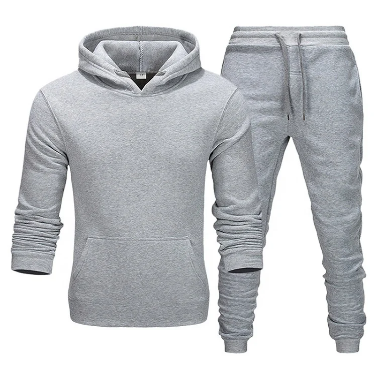 

Custom Logo Mens Jogger Pants Bottoms Hoodies Sportswear Mens Tracksuit Set