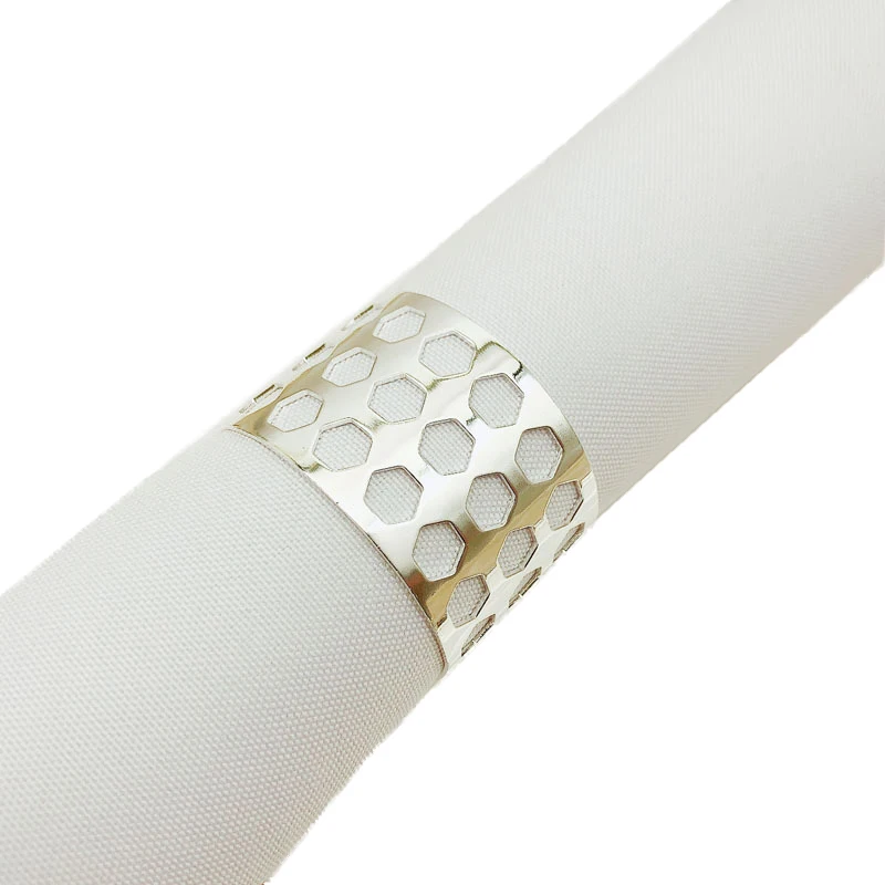

Silver Metal Napkin Holder For Dining Table Decorations, Various colors available