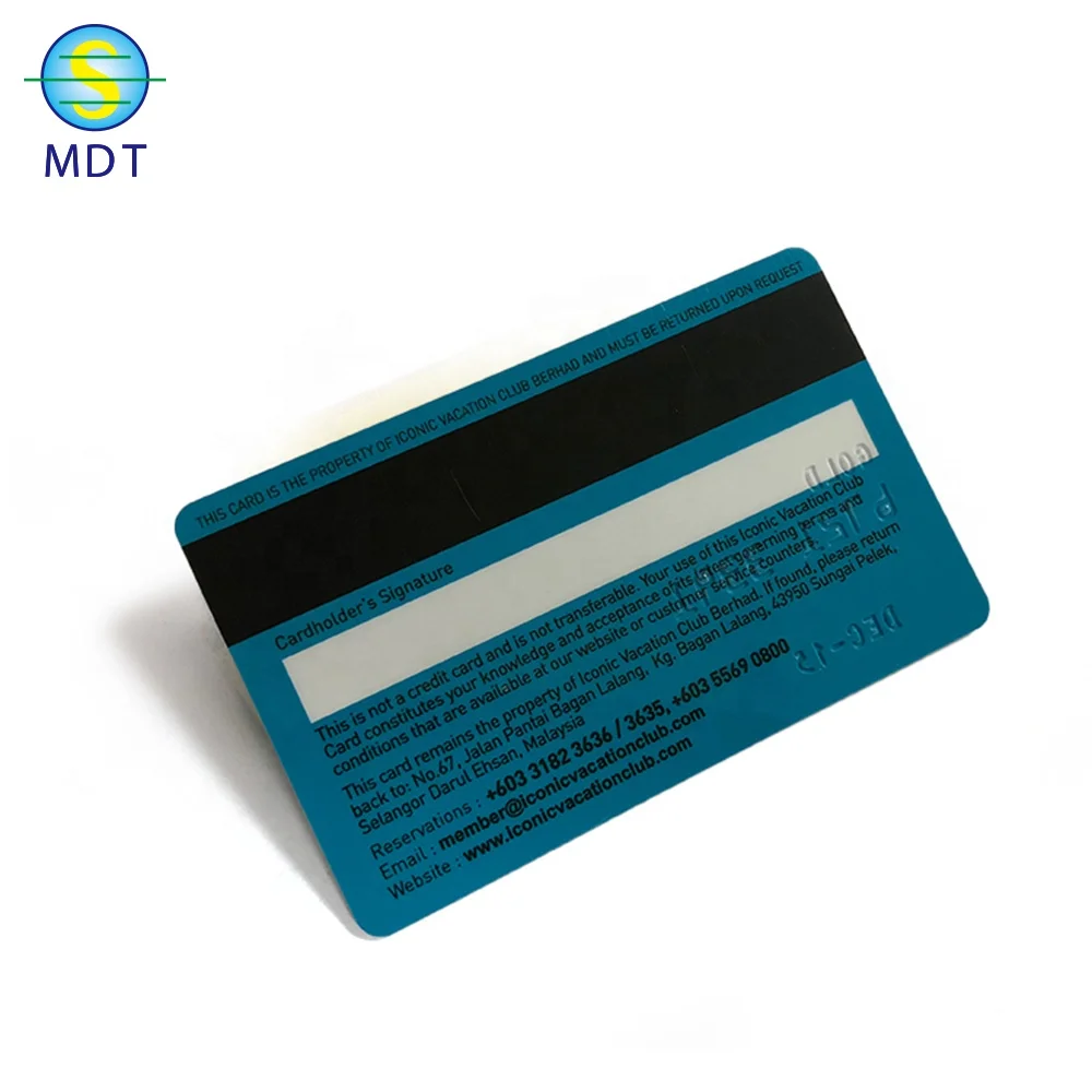 

DU Customized Plastic PVC Magnetic Stripe Card