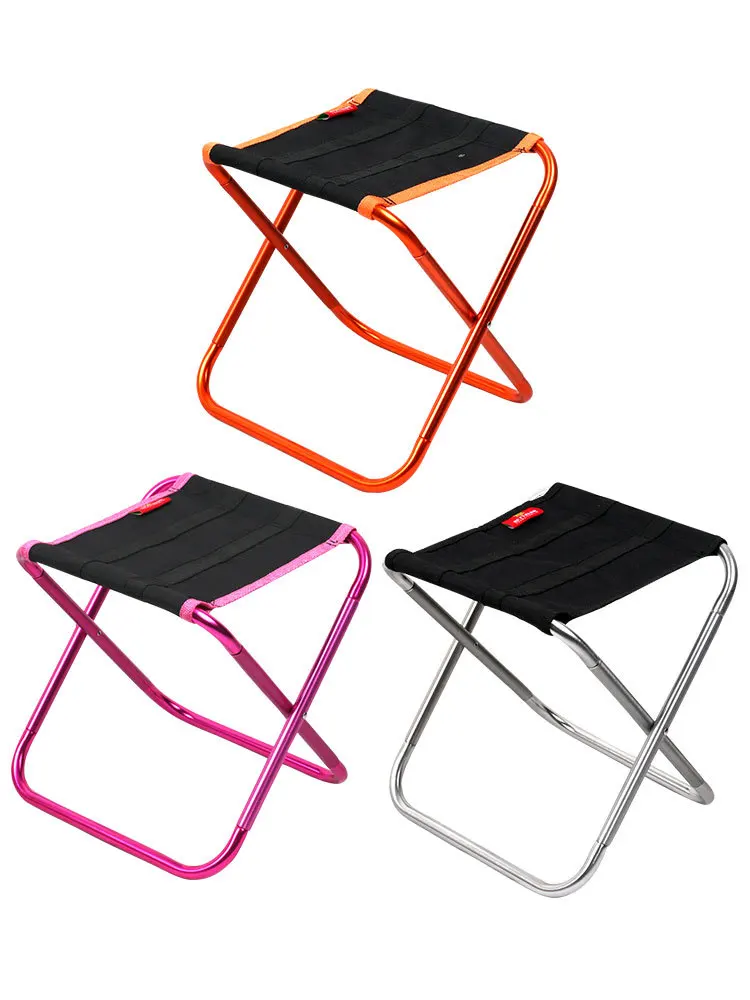 Mini Small Lightweight Portable Aluminum Compact Ultralight Outdoor Camping Chair Folding Stool