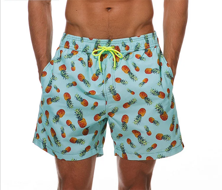 

custom men's beach board shorts for summer swim quick dry shorts