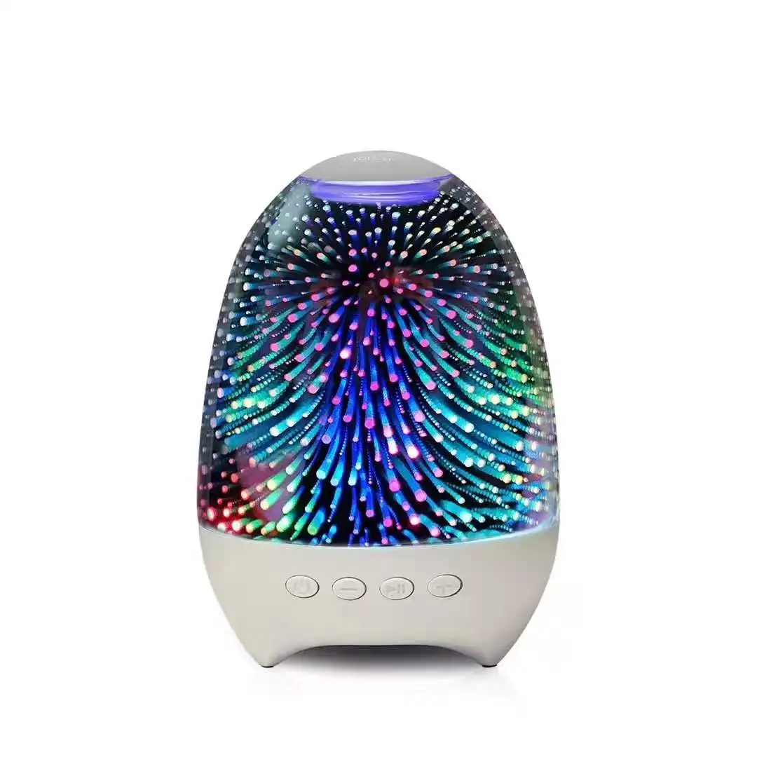 

Wholesale Wireless Mini Rechargeable Heavy Bass Led Touch Lamp Ceiling Light With BT Speaker Wireless Speaker Led Light