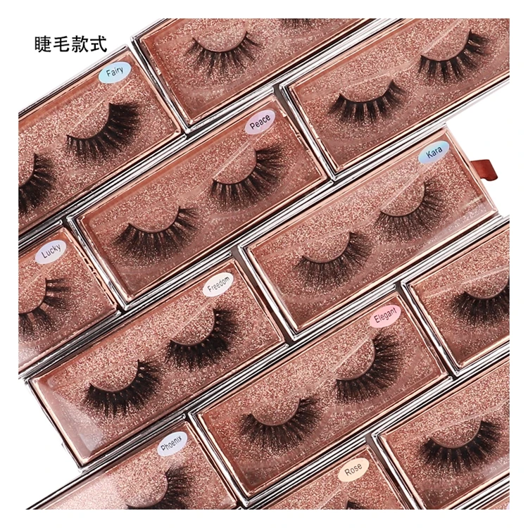 

Hot sale best quality Magnetic Real Fluffy Vendor Eyelash Extension Mink