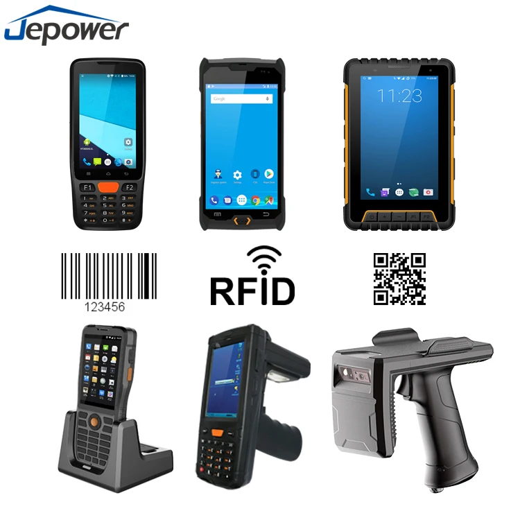 

Jepower IP67 4G WIFI 4000mAh rugged 1D 2D barcode scanner android pdas