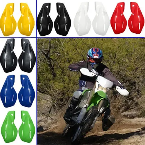 Fibre de carbone 7/8 "main gardes Brosse Pour Honda Yamaha Suzuki dirtbike ATV MX nouveau 