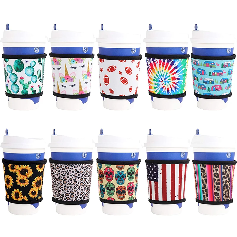 

Custom Sublimation Waterproof Thermal Neoprene Coffee Cup Sleeve