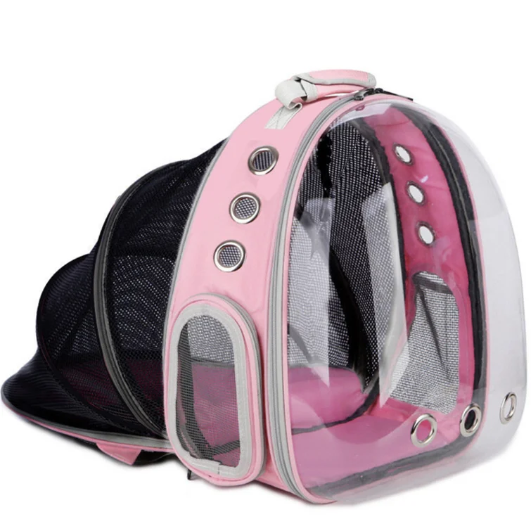 Expandable Bubble Cat Carrier Backpack Space Capsule Pet Carrier for Small Dog Transparent Pet Hiking Traveling Backpack
