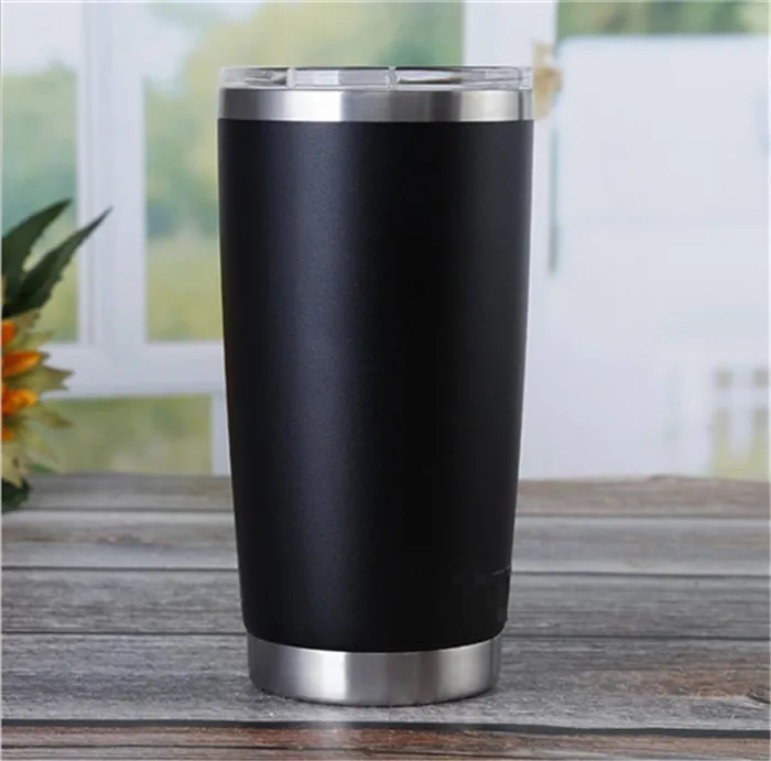 

Ice Drink Hot Beverage Home School Office Camping Stainless Steel Double Wall Vacuum Insulated Travel Tumbler