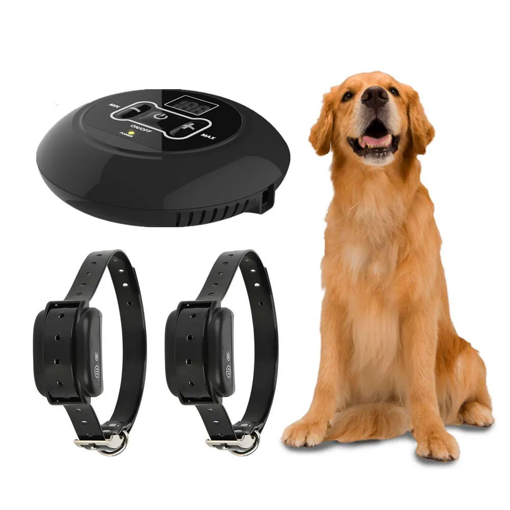 

Newest Design Training Collar for Pet Bark Stopper electronic fence, Black