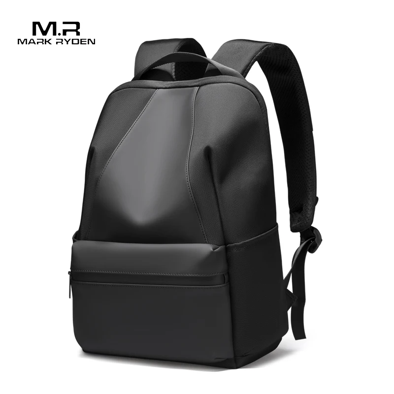 

Mark Ryden 2021 large custom capacity fashionable students laptop backpack for men, Black