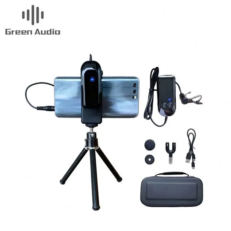 

GAW-7511C New Design Professional Recording Super Noise Reduction Lavalier Chest Voice Microphone Radio For Apple
