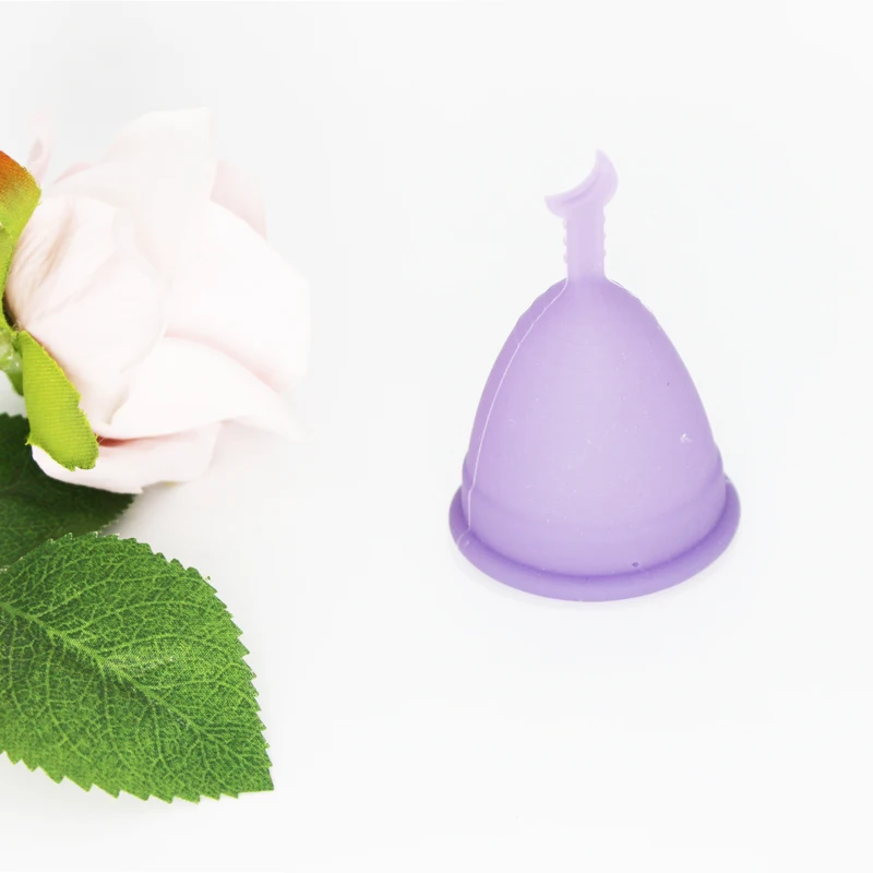 

Menstrual Cup Reusable Moon&heart Washable 100% Medical Grade Silicone Sanitary Cup Menstrual Period Cup Eco-friendly TEBEIYOU, Customizable