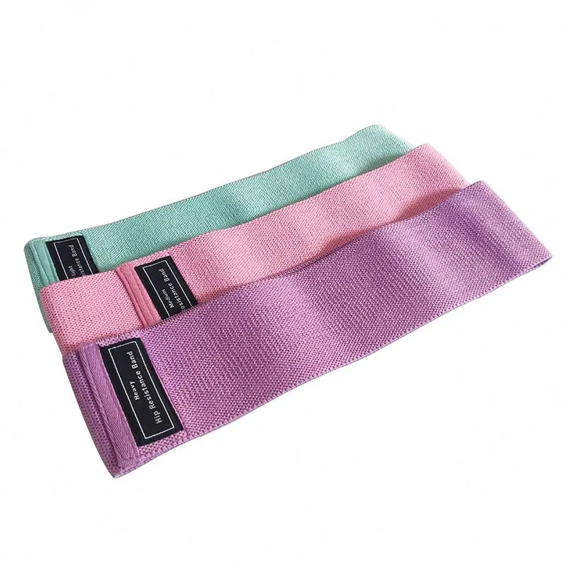 

Booty Resistance Bands High Quality Hip Circle Band For Exercise Workout And Yoga, Pink, green,purple