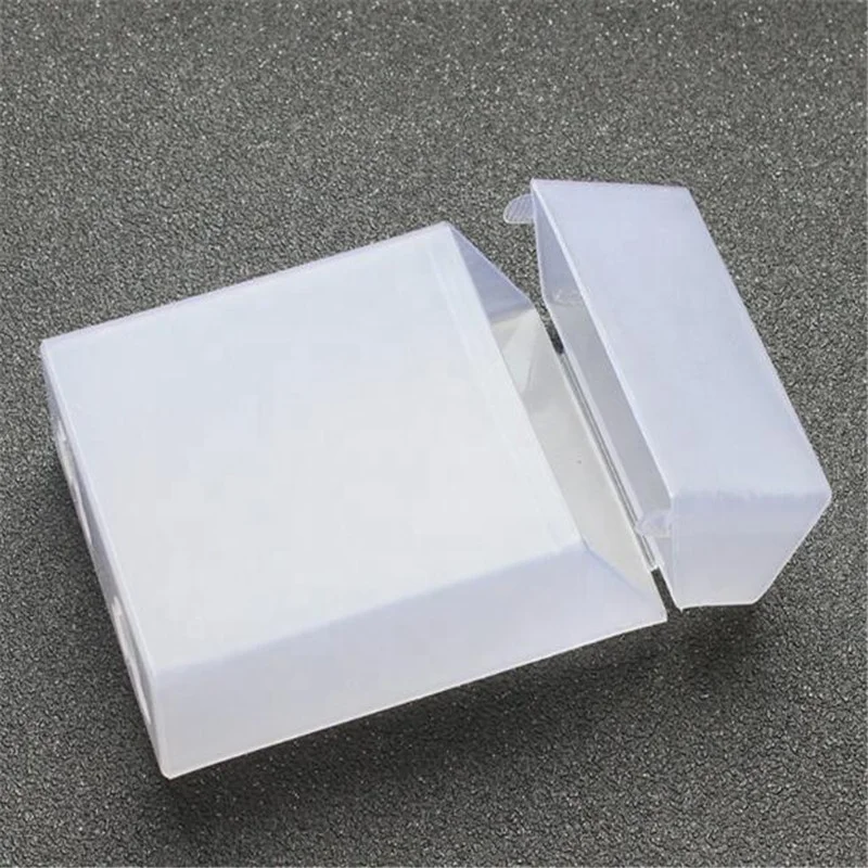 

Wholesale 20pcs Plastic Transparent Cigarette Case Flip Square Cover Cigarette Box