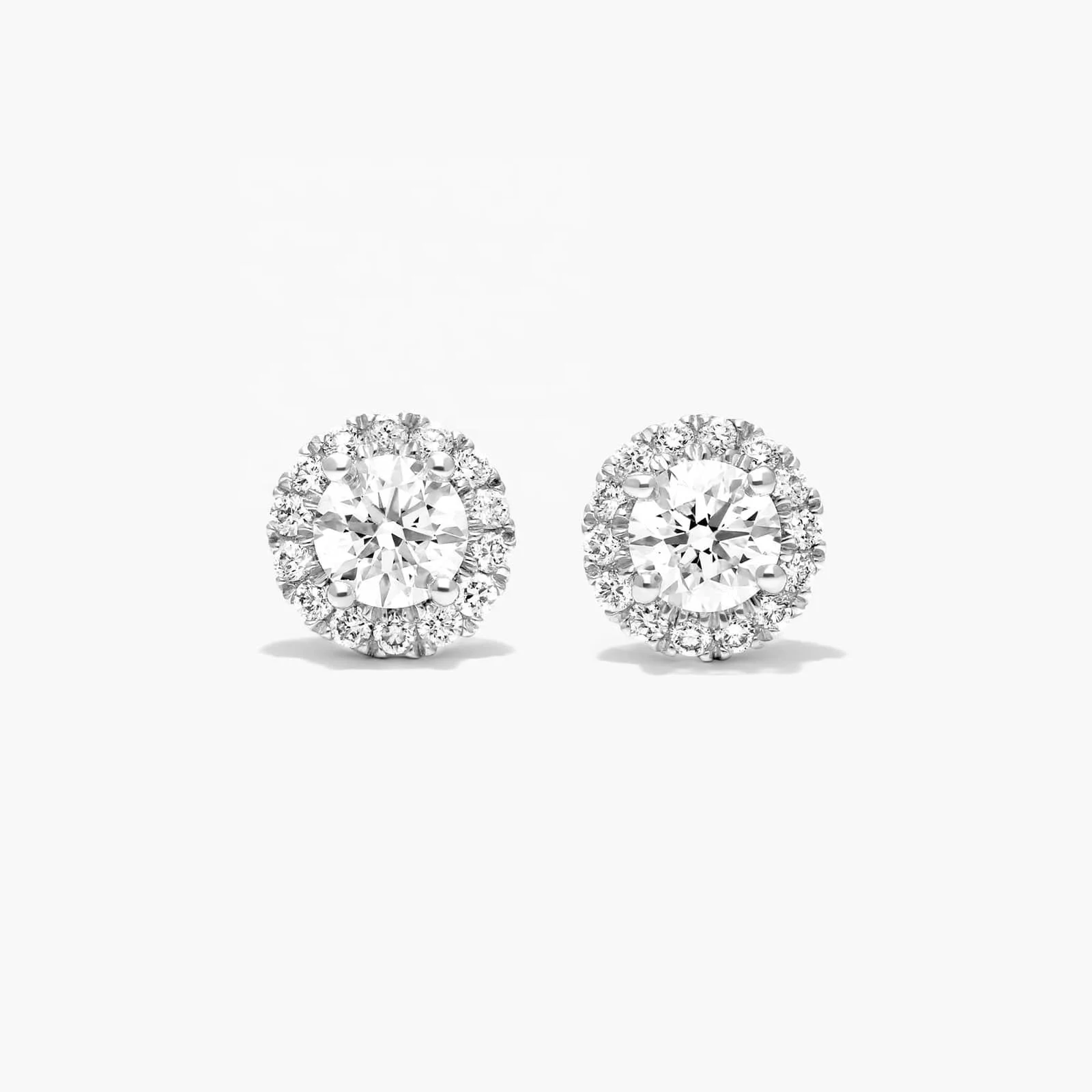 

SuperGS SGSE002 Color Special Smooth Surface Fashion 10k 14k 18k Gold Vvs Fine Jewelry Stud Earrings For Women