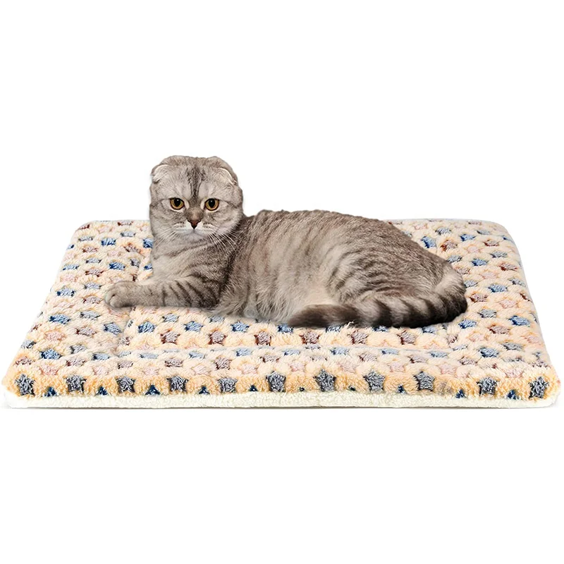 

Ultra Soft Luxury Dog Bed Crate Pad Home Washable Pet Bed Dog Mattress Cat Mat, Different color for choice or customized