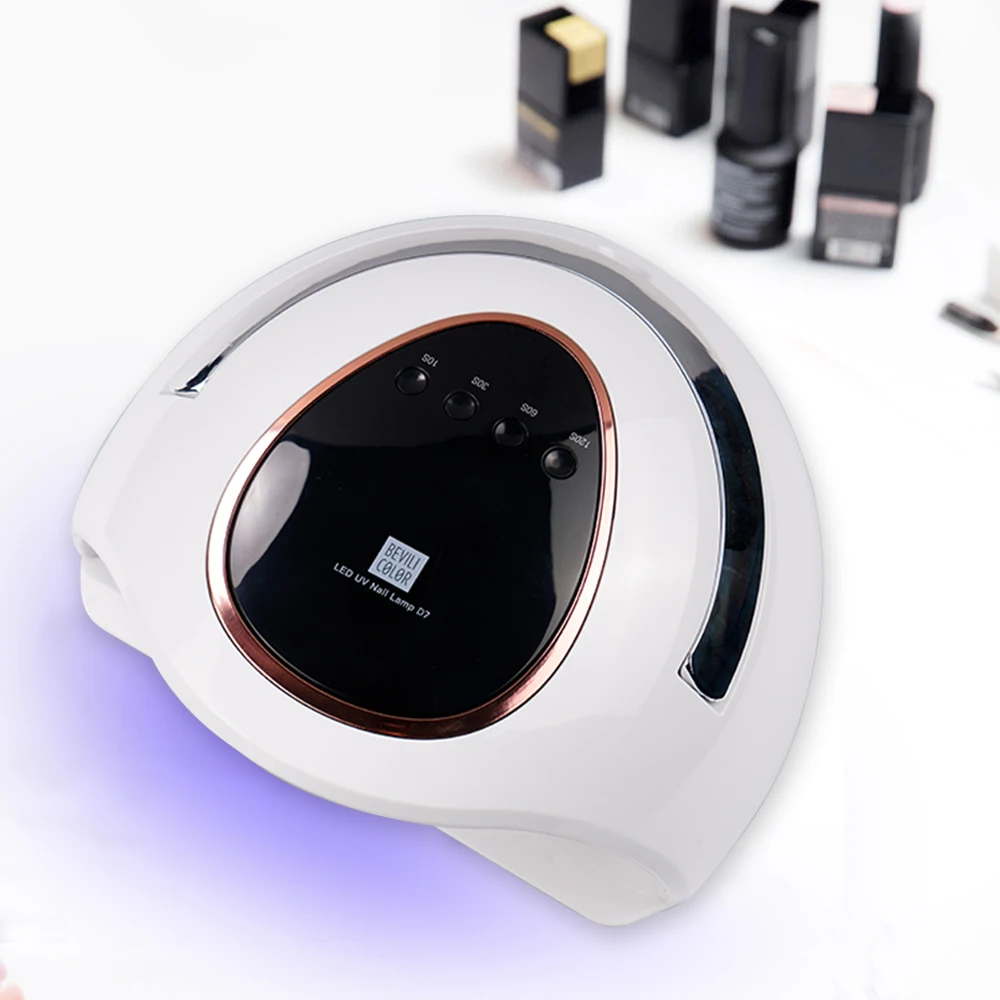 

OEM Nail Art Lamp LED UV Dual Light Source Fast Drying Nail Polish Equipments Beauty Manicure Tools Seche Ongle Smart Nail Dryer