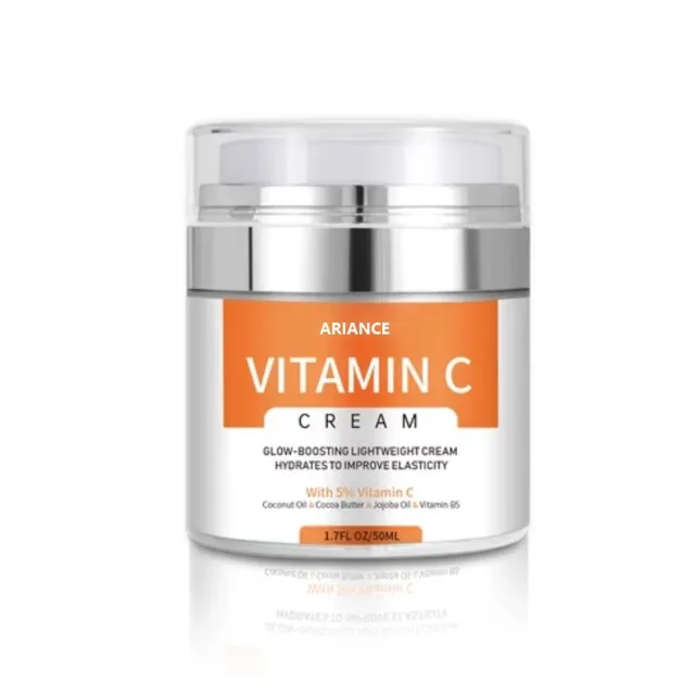 

Vitamin C Beauty Face Cream Moisturizing Hydrating Brightening Black Skin Bleaching Whitening Face Cream