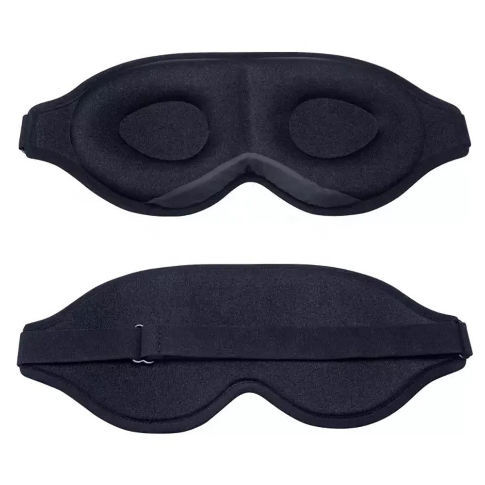 

Super Soft 3D Contoured Cup Sleeping Mask Upgraded 100% Block-out Light Sleep Masks for Women Men