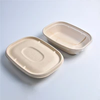 

Biodegradable Compostable Sugarcane Bagasse Food Containers box