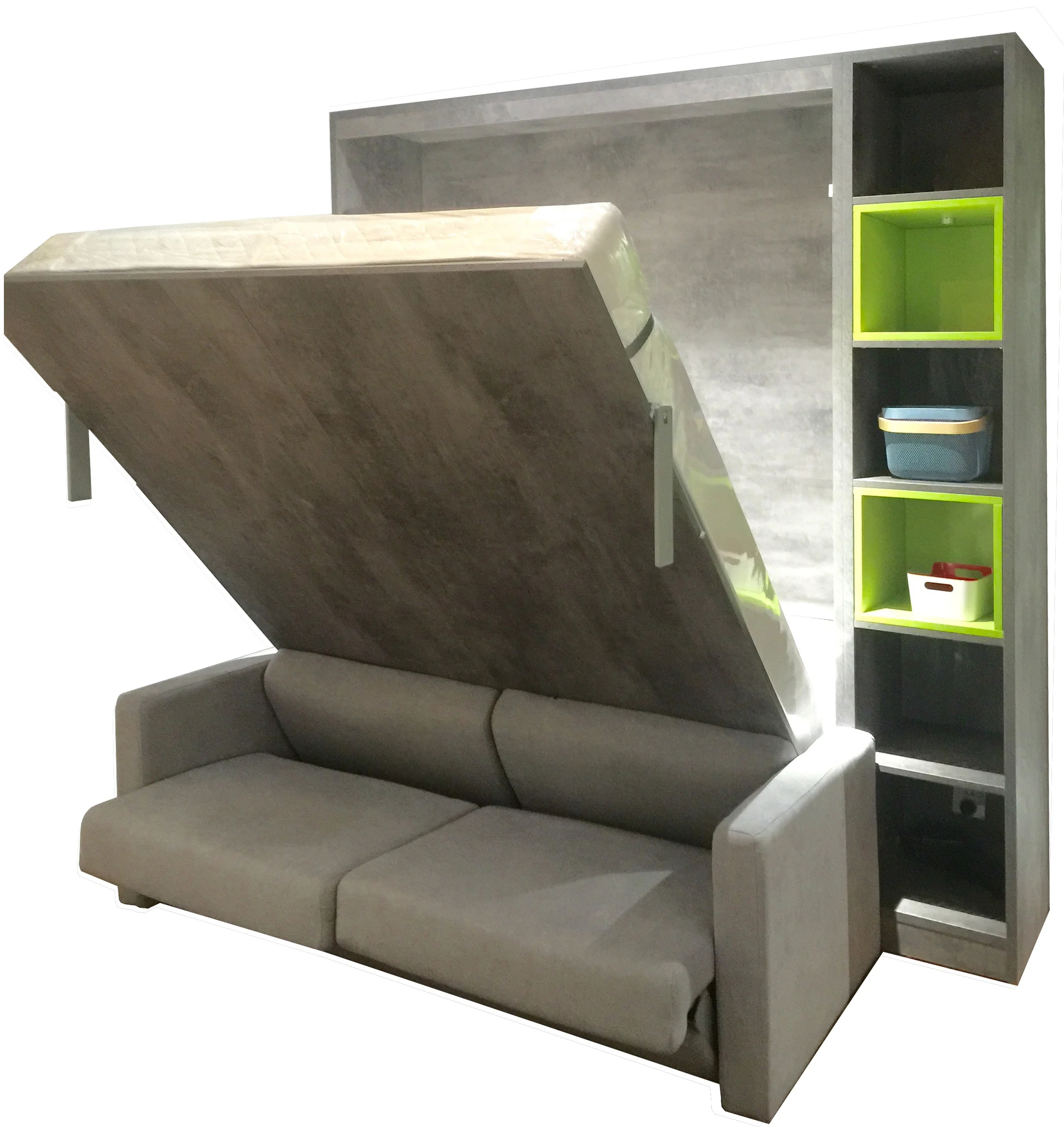 Foshan Murphy Sofa Wall Bed Space Saving Home Furniture Invisible - Foshan Murphy Sofa Wall Bed Space Saving Home Furniture Invisible