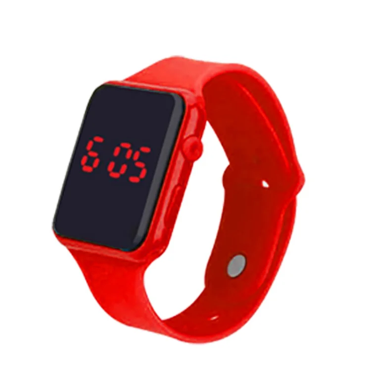 

2019 fashion sport wrist watch Cheap custom logo digital silicone watch with Men Casual LED Sports Watches