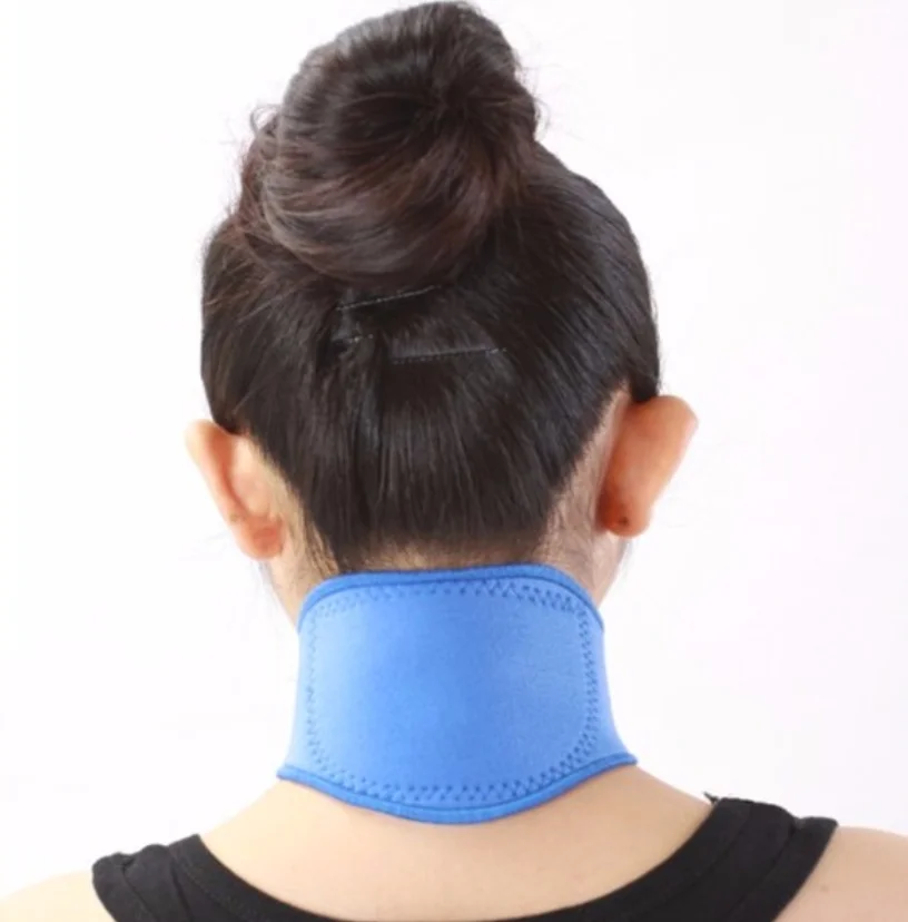 

Top sale Tourmaline magnetic therapy neck support, Black, blue, beige