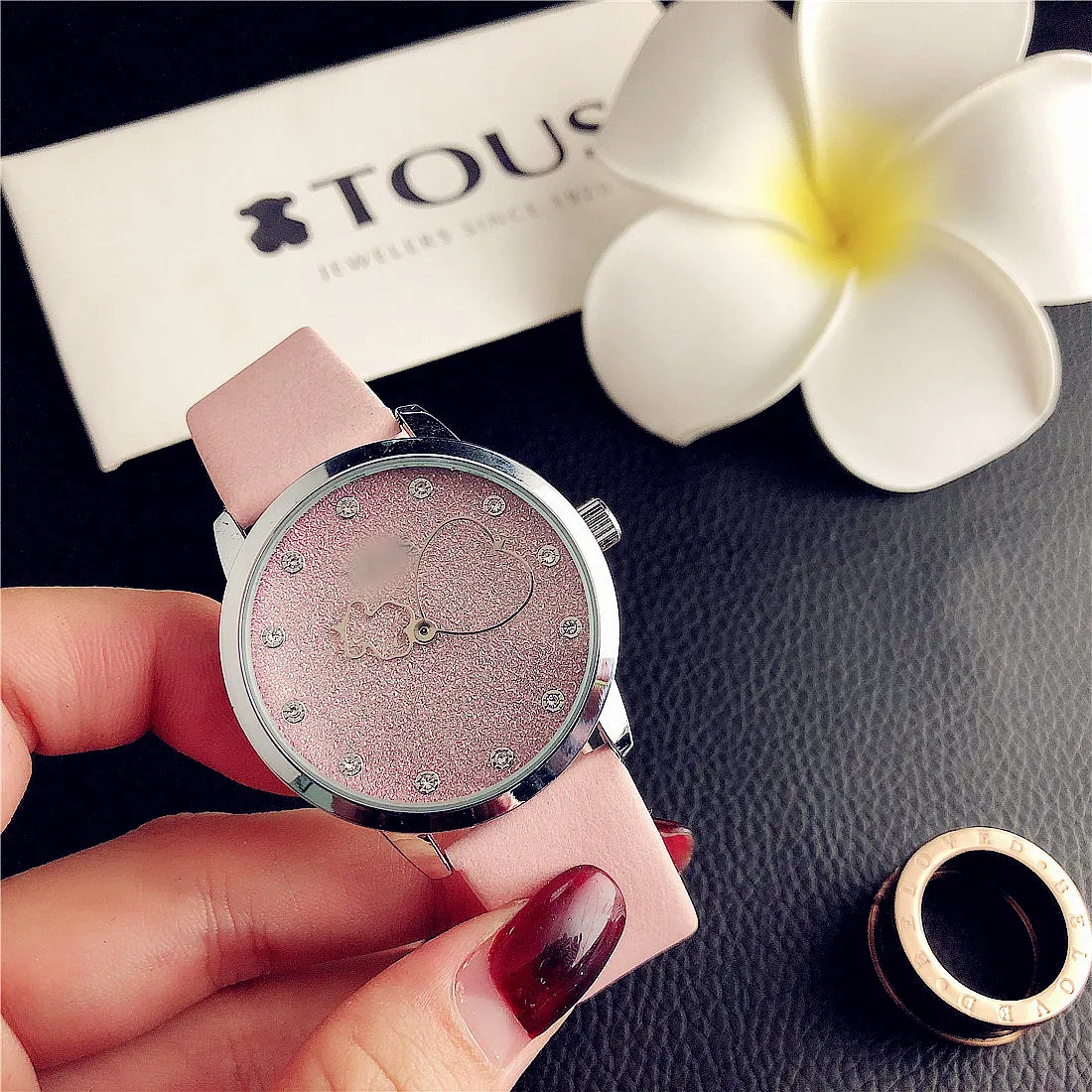 

RTS product male leather watch watches with date promotional wristwatch lover quartz crystal gold wristwatches