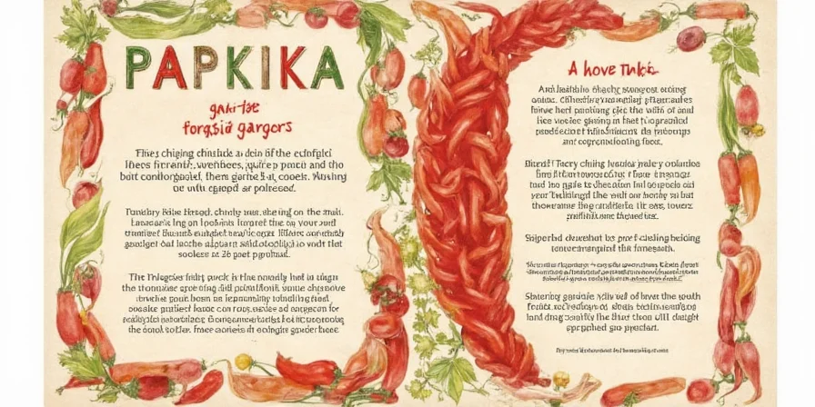 Homemade paprika powder in a spice jar with wooden spoon nearby