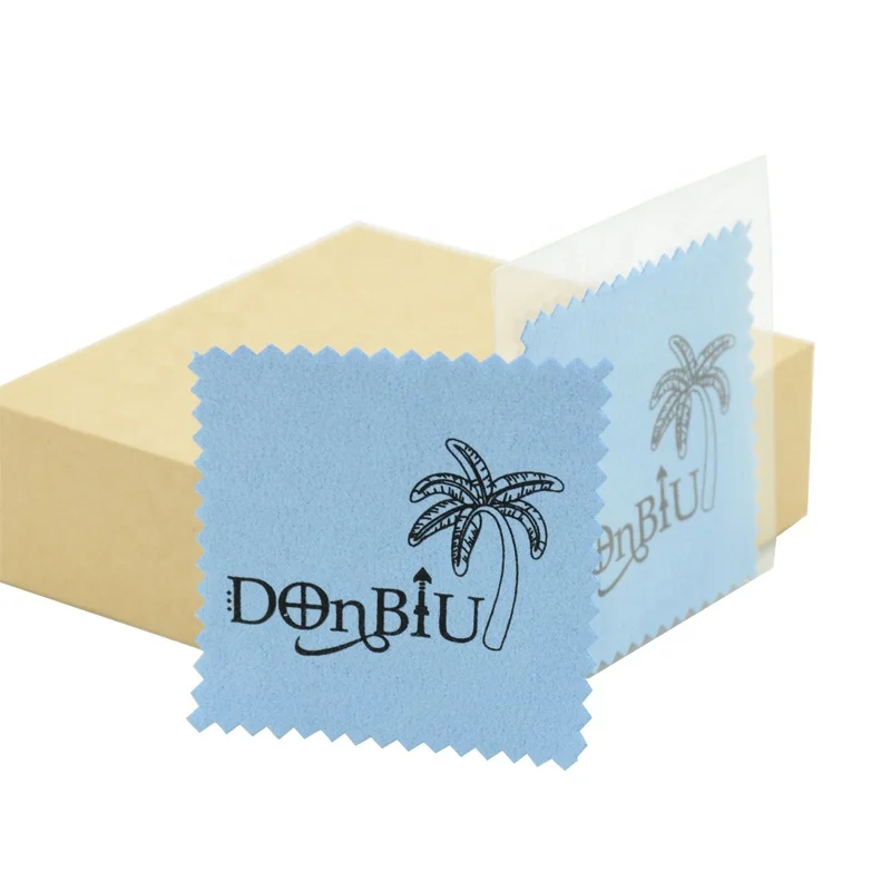 
Customer Printing Silver Gold Jewelry Polishing Cloth Wholesale 
