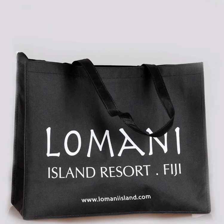 

Custom Big Print Logo Reusable Tote Packing Shopping Bags Non Woven Carry Bag, Customized color