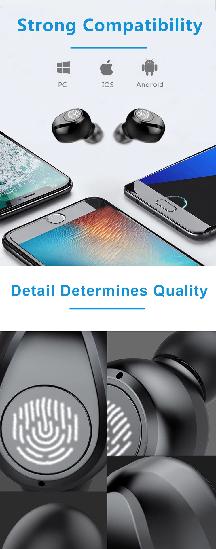 Headphones Blue Tooth Sport I 9 Tws Wireless In Ear Earphones Blue Tooth Headset - ANKUX.COM