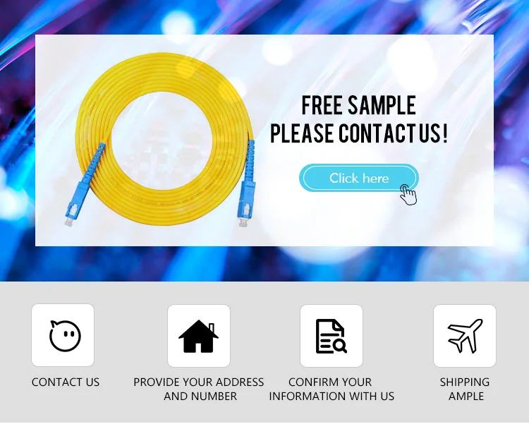 3 Meter Optic Fiber 3m Price Cable Production Machine Ftth G.657 Single Mode G652d 2mm Patch Cord