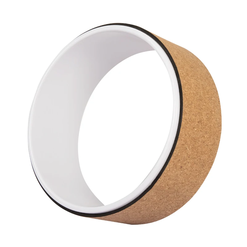 

Custom Design Fitness Gym Exercise Roller Eco Cork Yoga Wheel, Customized