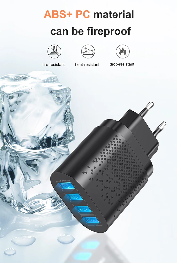 4 Port Quick Fast Charger