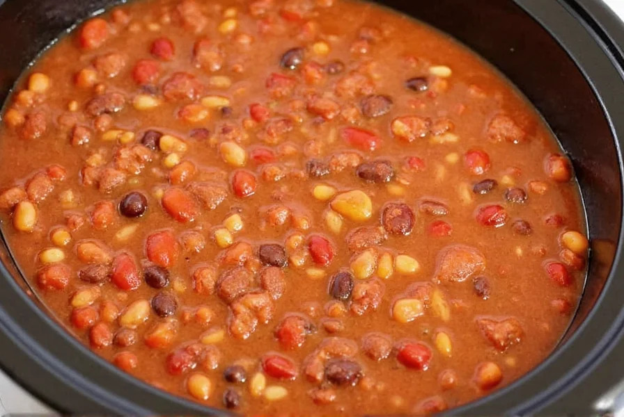 Easy Crockpot Chili Recipe: 6-Ingredient Slow Cooker Meal