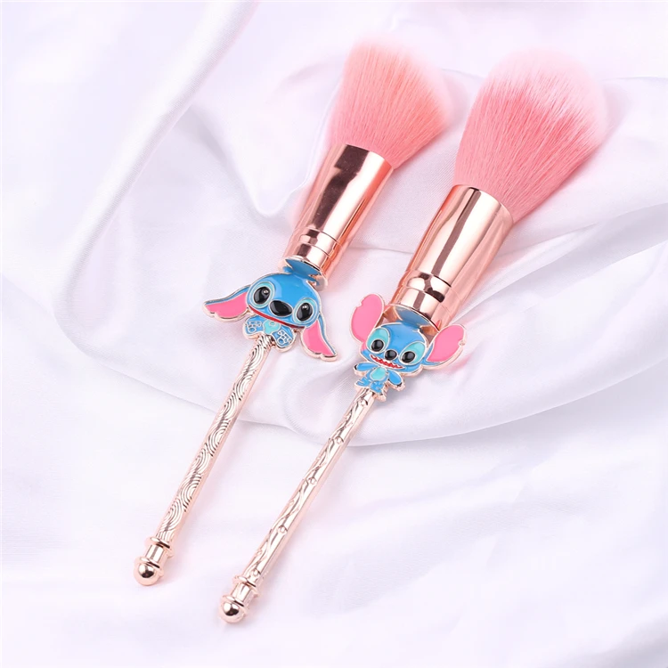 

HZM 2021 Cosmetic Powder Maquiagem Lilo and Stitch Makeup Brushes Set