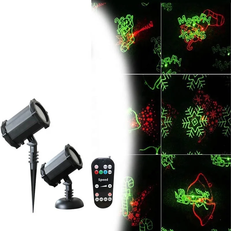 Amazon Outdoor Garden Star LED Party Disco Stage Christmas Lighting RGB luces de navidad proyector