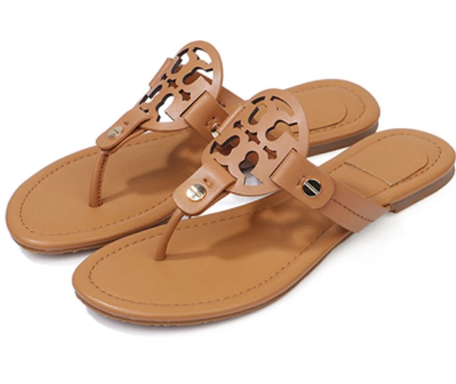 

Large size cowhide summer sandals fema