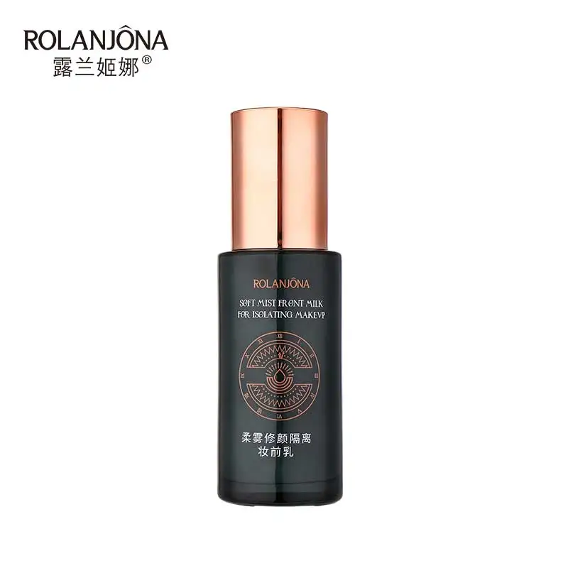 

Rolanjona soft moisturizing pre-makeup lotion 40ml brightening face neck Makeup primer isolation cream Pores Invisible A5024, White