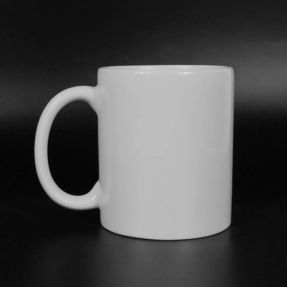 

Wholesale!11oz ceramic souvenir printing mug for sublimation blank white cups cheap