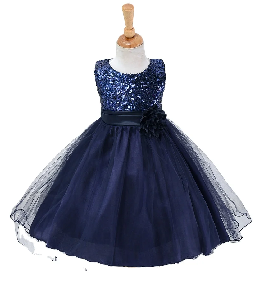 

Baby Girls Princess Dress Kids Ball Bown Wedding Evening White Party Frocks