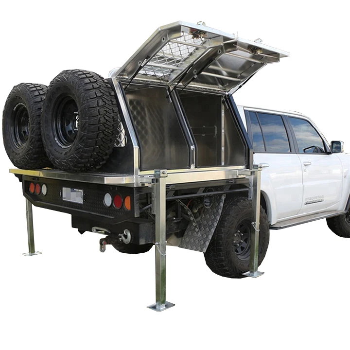 Aluminum Black Durable Truck Box Canopy Toolbox - Buy Canopy Tool Box