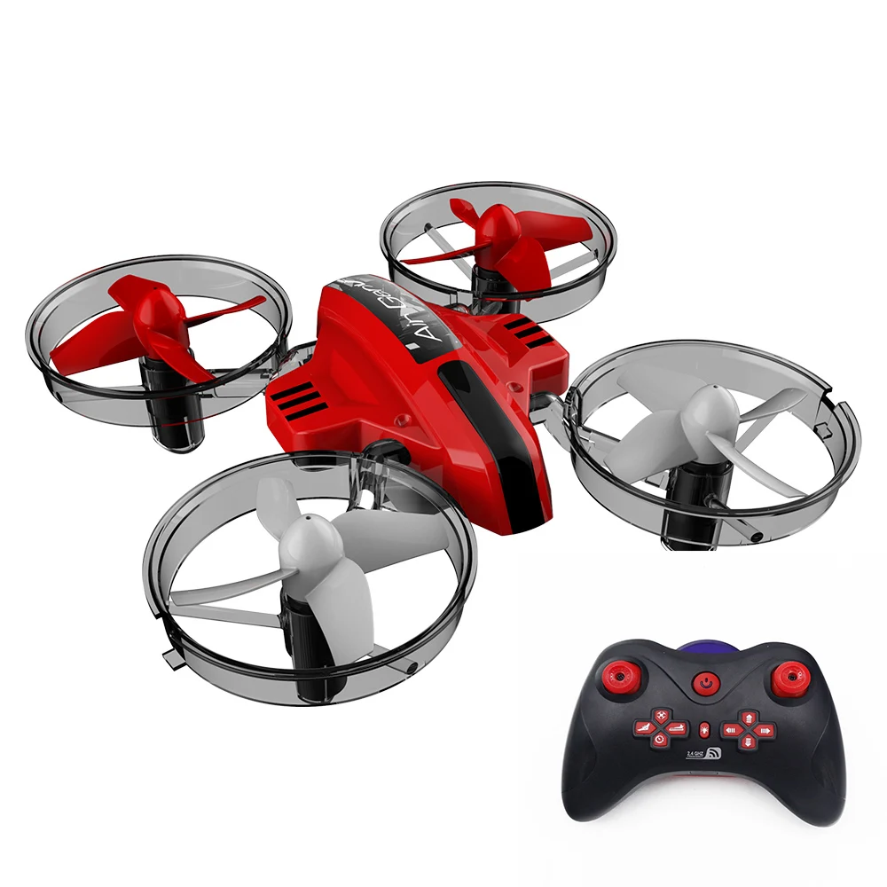

NEW XUEREN L6082 3 in 1 mini drone radio control toys Remote Control Airplane Hovercraft Multi-functional Aircraft, Red