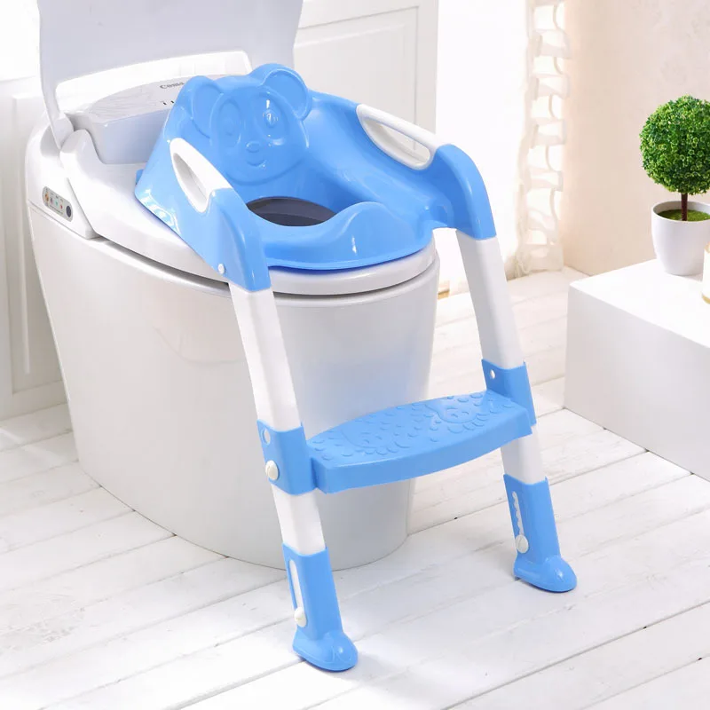 
Potty Training Toilet Seat with Step Stool Ladder for Kids Children Baby Toddler 